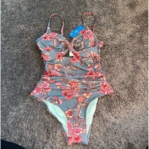 Cupshe NWT Floral One Piece